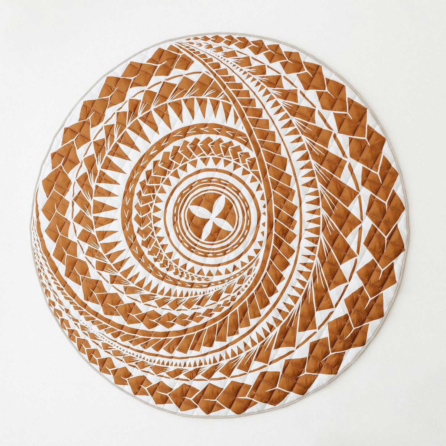 Bo & Ko Polynesian Inspired Playmat Rust