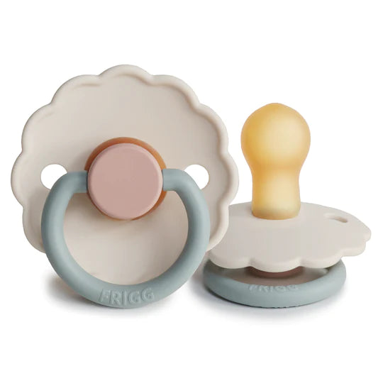 Frigg Daisy Natural Rubber Pacifiers Cotton Candy