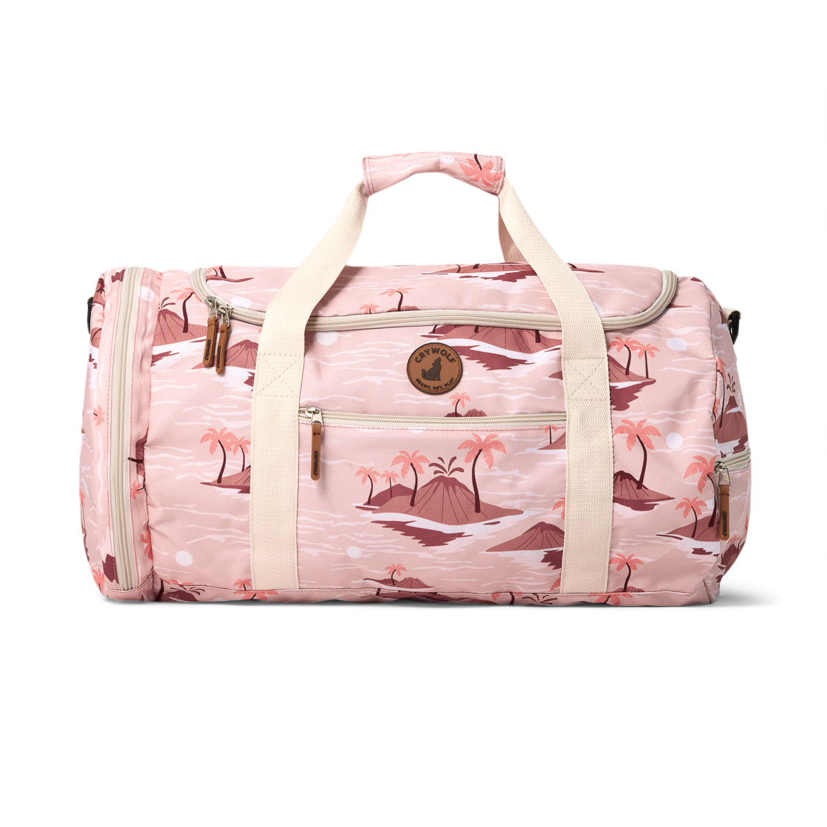 Crywolf Packable Duffel Bag Sunset Lost Island
