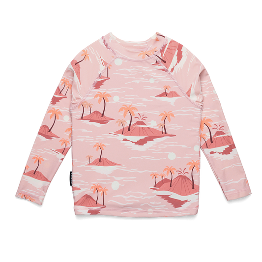 Crywolf Rash Vest Sunset Lost Island