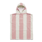Crywolf Hooded Towel Blush Stripe