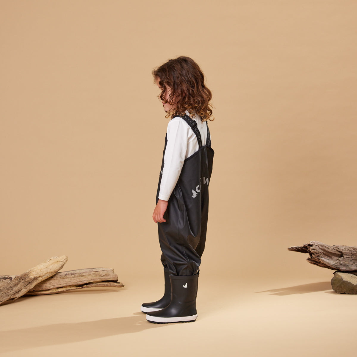 Crywolf Rain Overalls Black