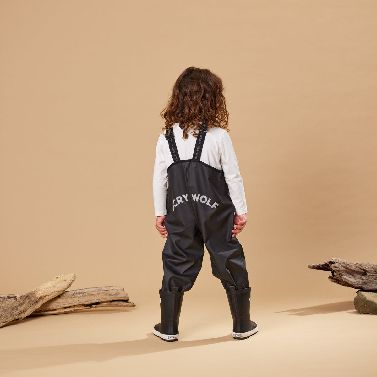 Crywolf Rain Overalls Black