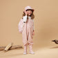 Crywolf Rain Overalls Dusty Pink