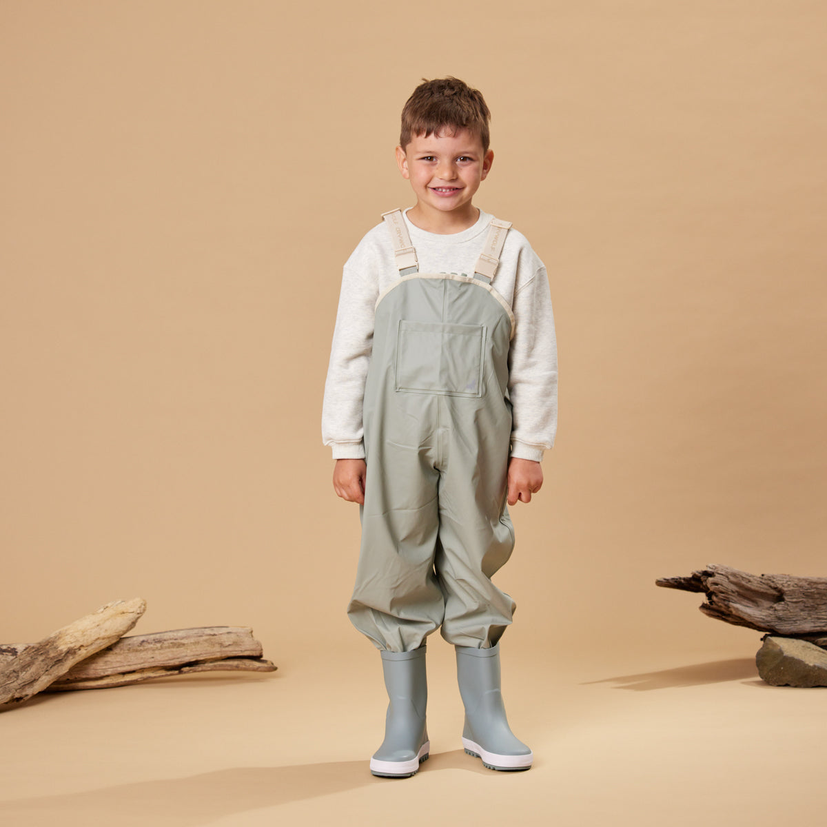 Crywolf Rain Overalls Moss