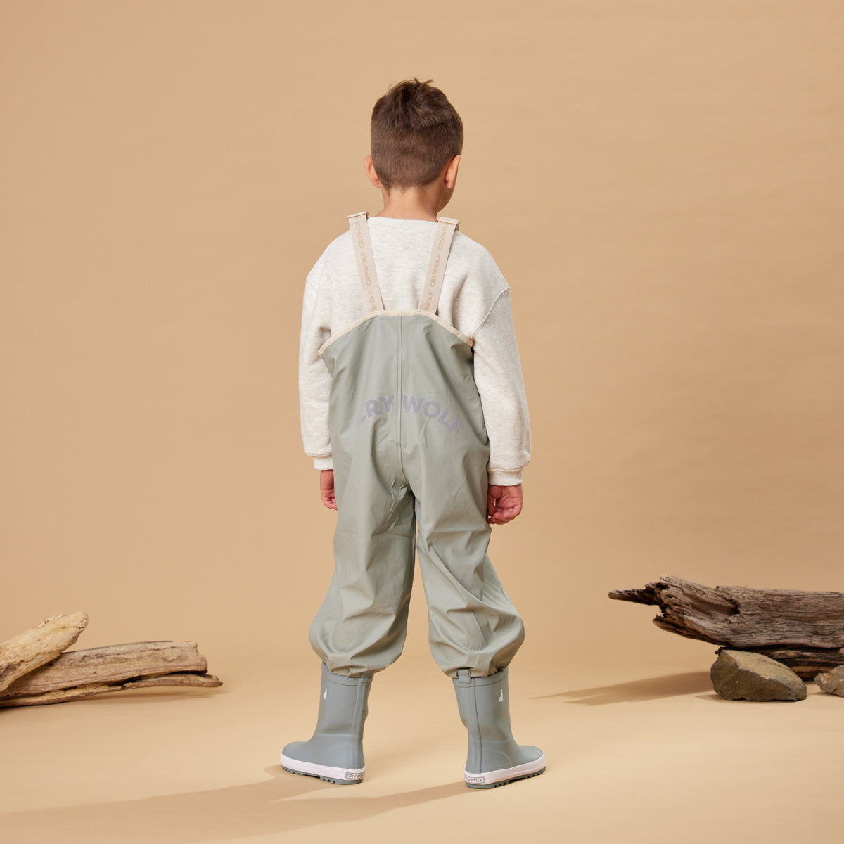 Crywolf Rain Overalls Moss