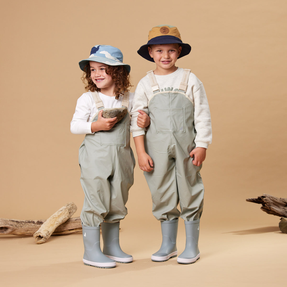 Crywolf Rain Overalls Moss