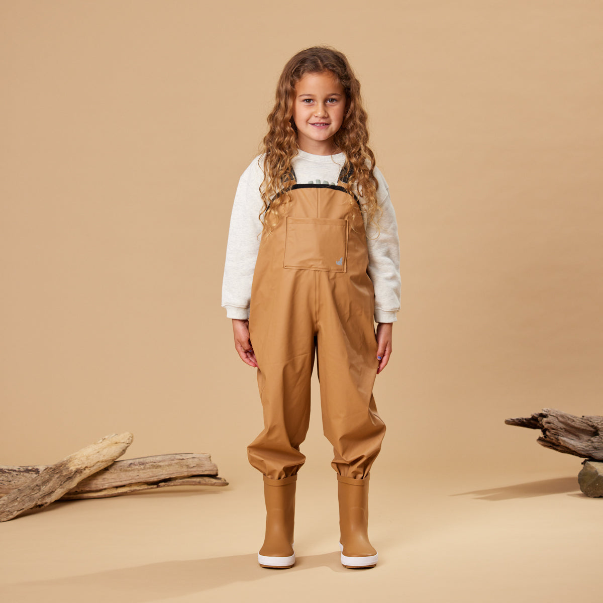 Crywolf Rain Overalls Tan