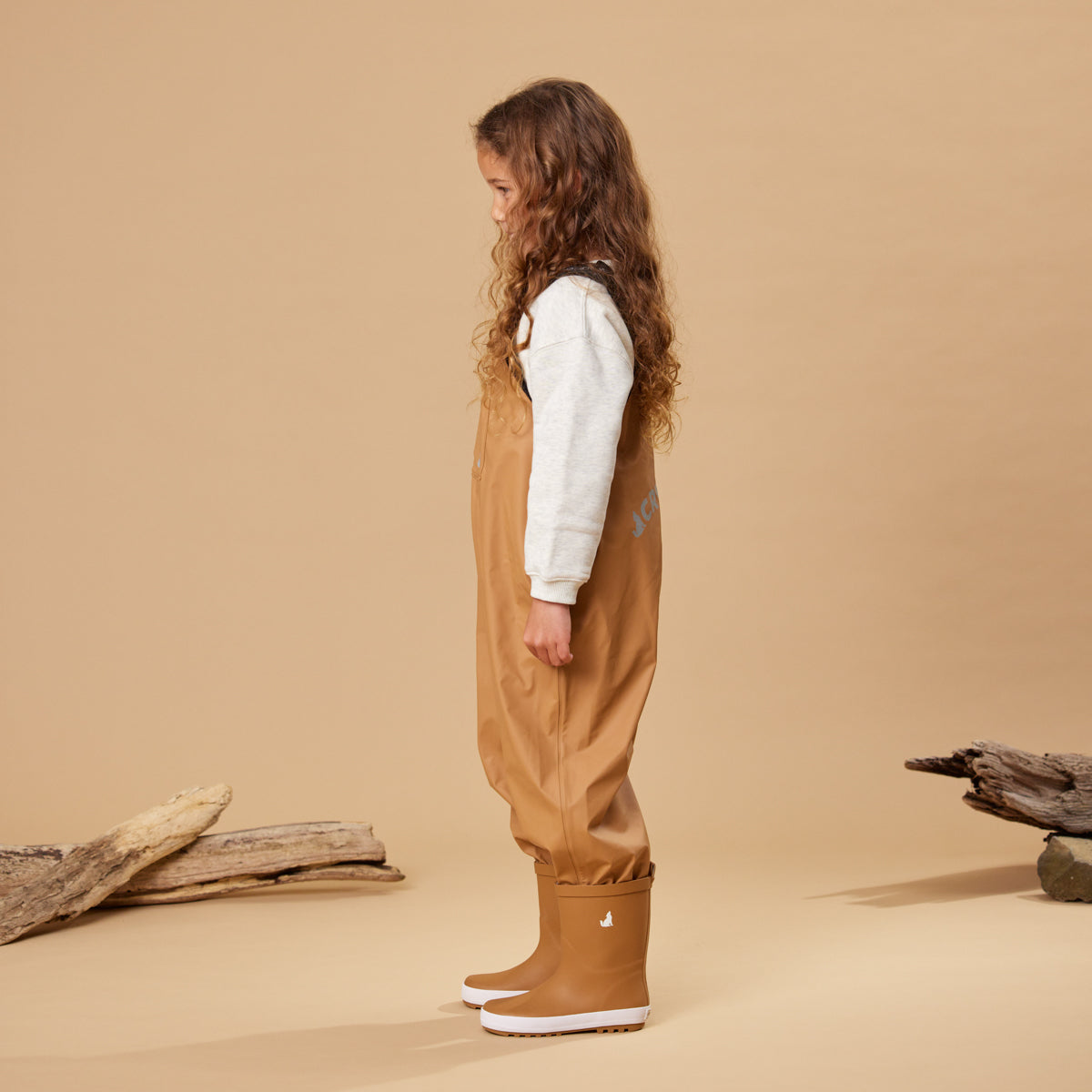 Crywolf Rain Overalls Tan
