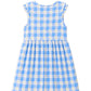 Milky Daisy Check Dress