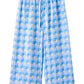 Milky Daisy Check Pant