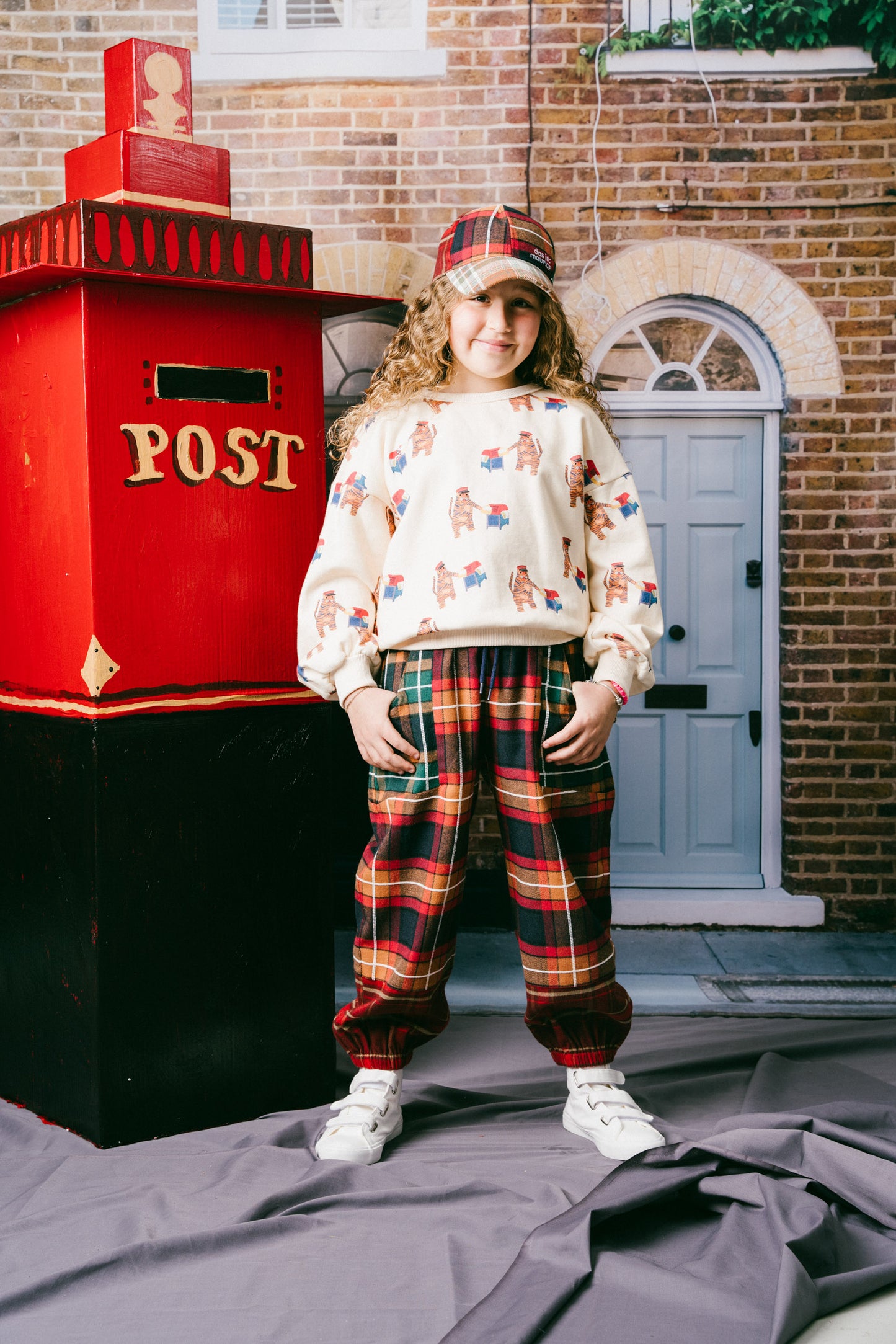 Das Ist Maurice Patched Barrel Pants | Tartan