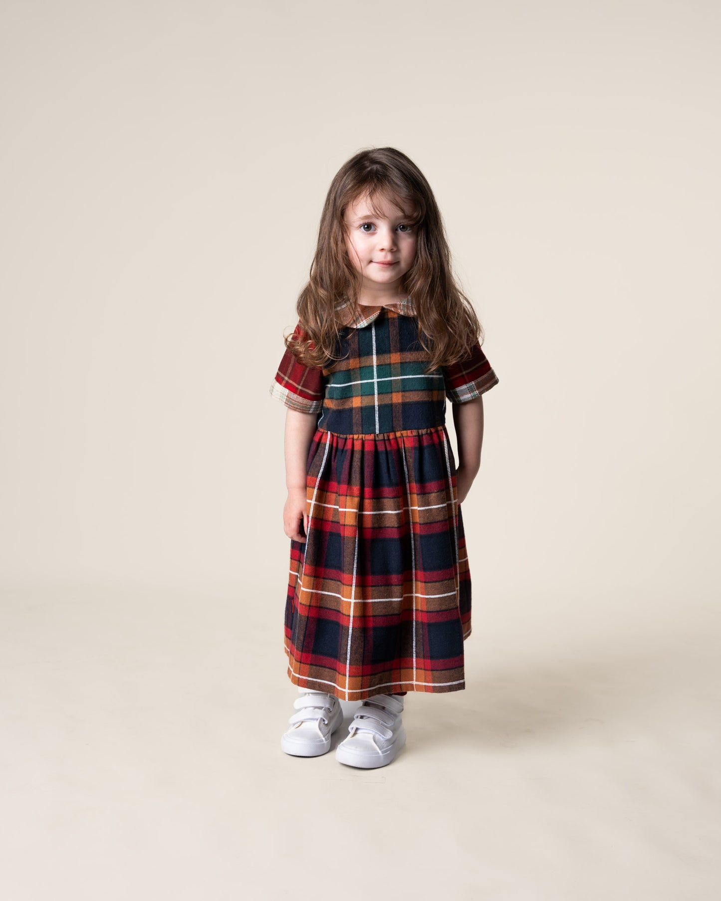 Das Ist Maurice Empire Dress | Tartan