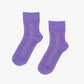 The Girl Club Lilac Cable Cotton Socks