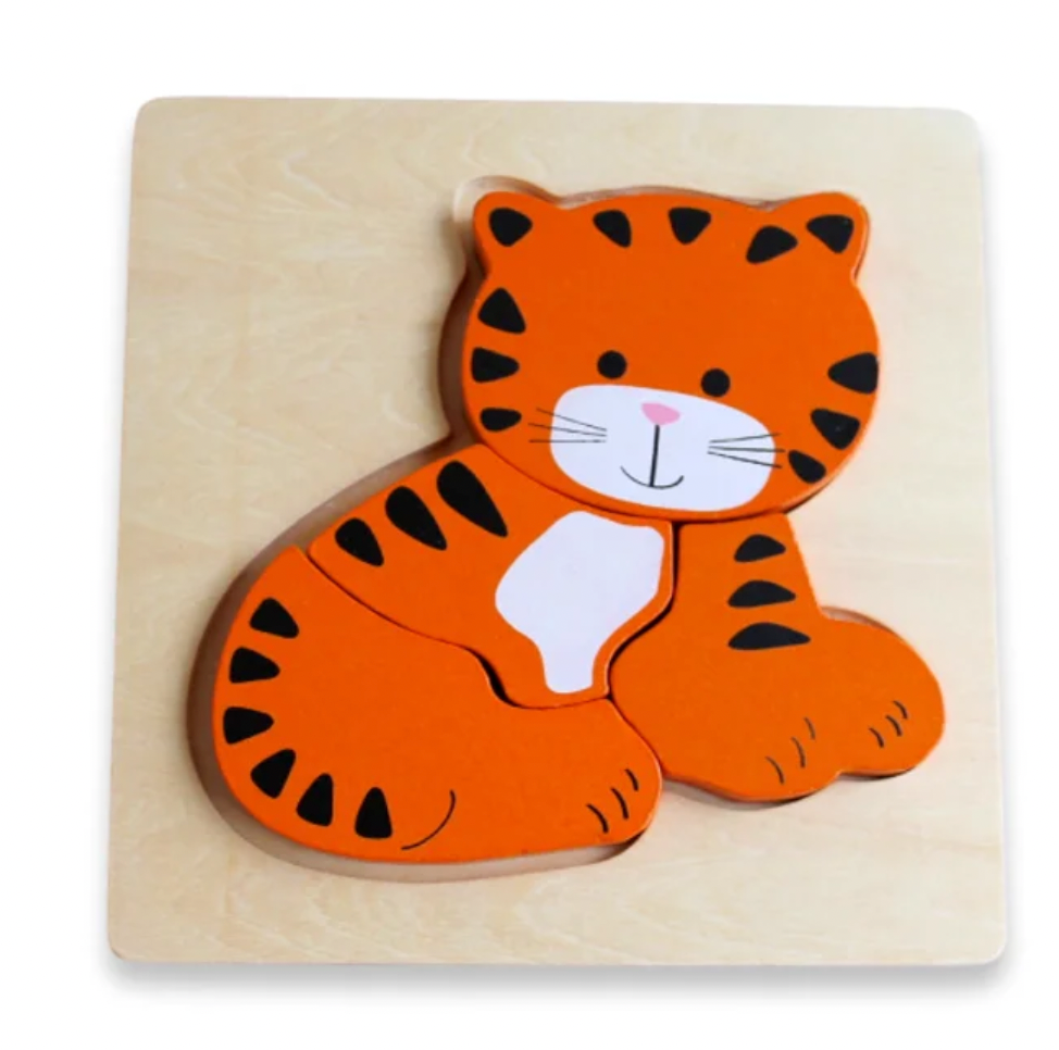 Discoveroo Chunky Puzzle Tiger