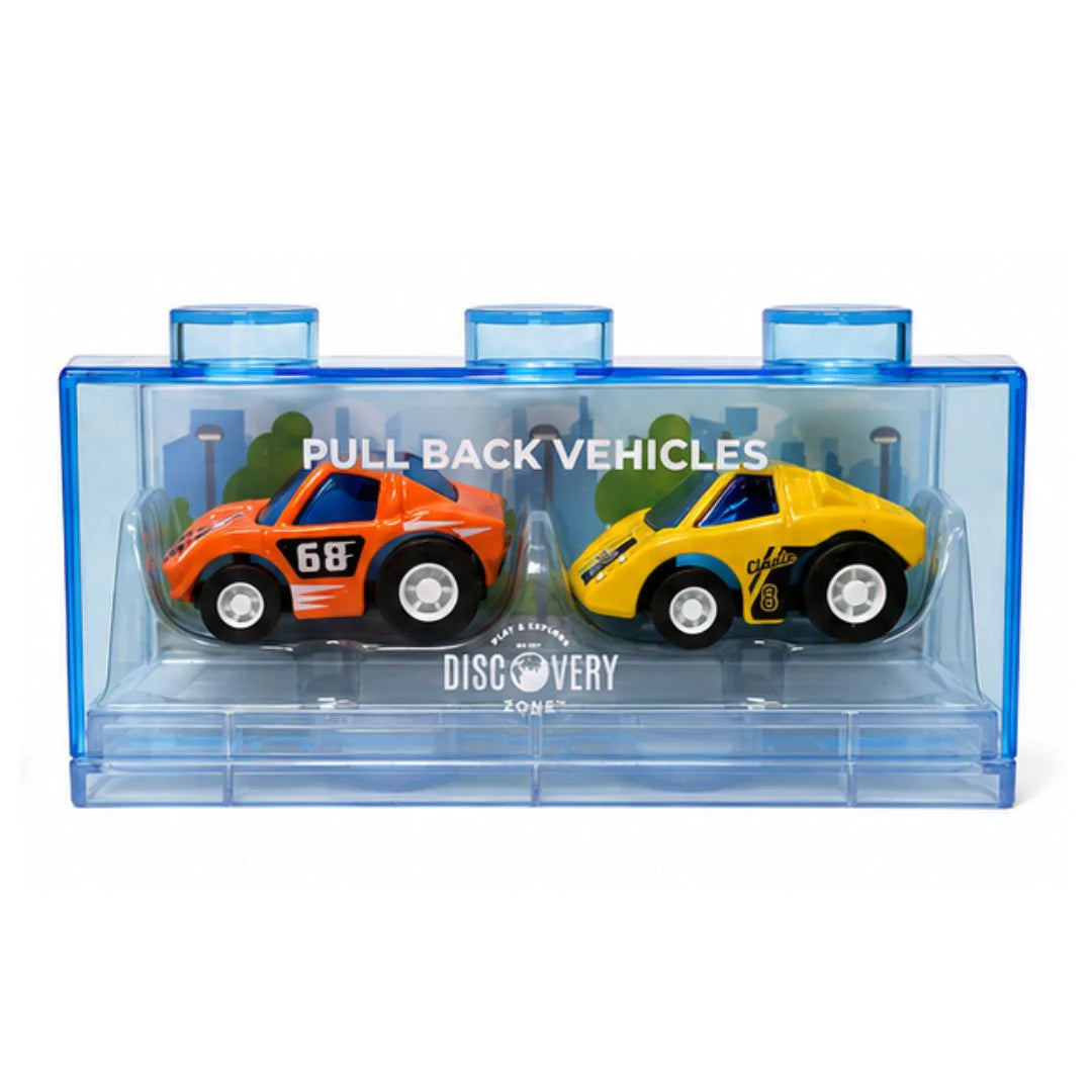 Discovery Zone Pull Back Vehicles Mini Set of 2