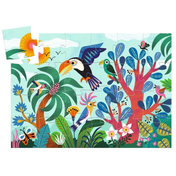 Silhouette Puzzle Coco the Toucan