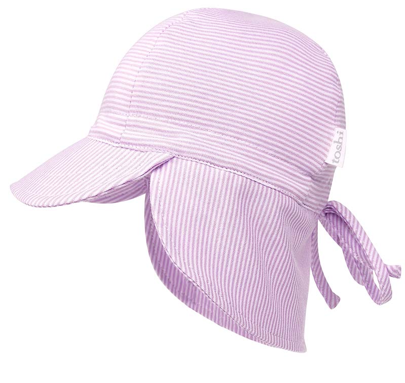 Toshi Flap Cap Baby Lavender