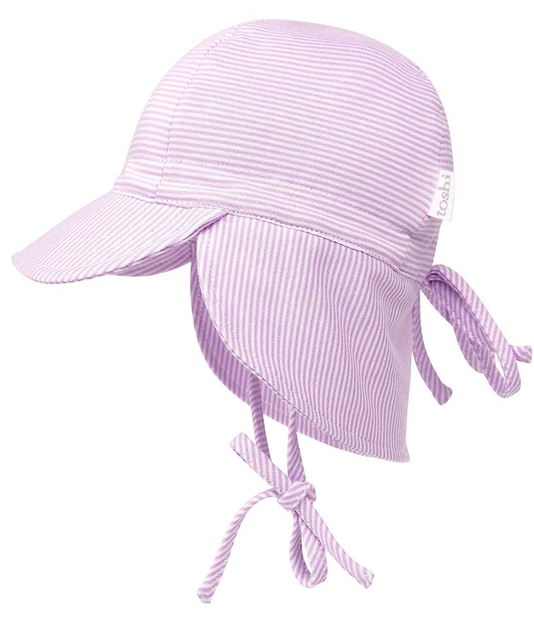 Toshi Flap Cap Baby Lavender