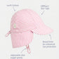 Toshi Flap Cap Mini Blossom
