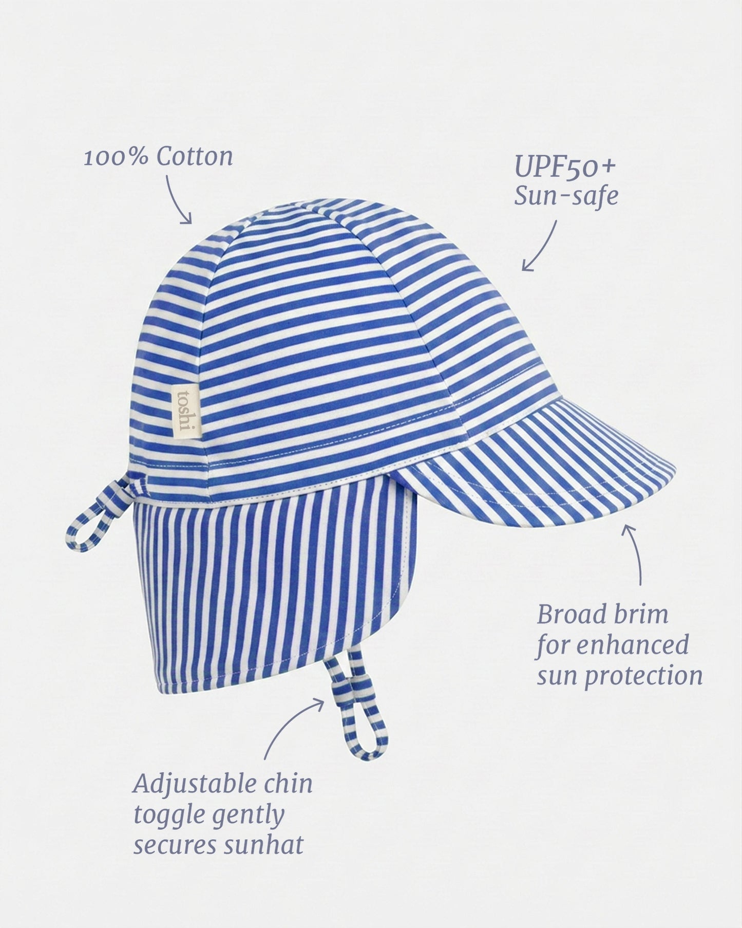 Toshi Flap Cap Mini Capri