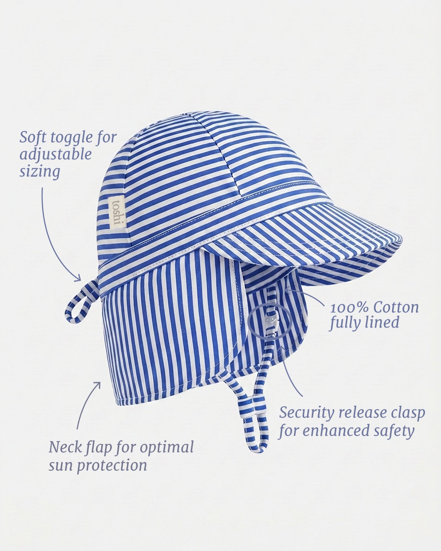 Toshi Flap Cap Mini Capri