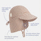 Toshi Flap Cap Mini Mocha