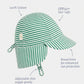 Toshi Flap Cap Mini Pistachio