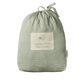 Nature Baby Fitted Sheet Jersey Nettle Pinstripe Cot