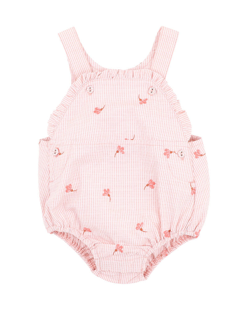Minihaha Songbird Embroidered Overall