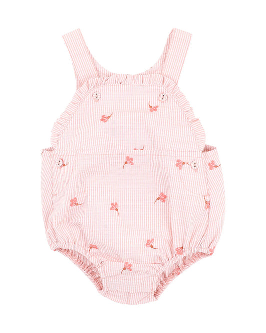 Minihaha Songbird Embroidered Overall