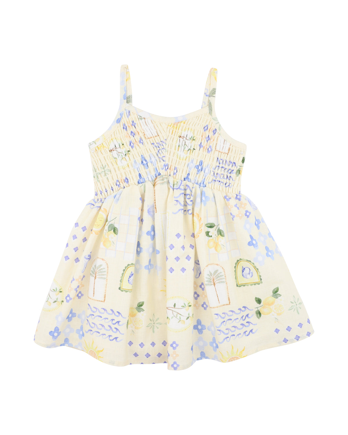 Minihaha Piccolina Shirred Dress