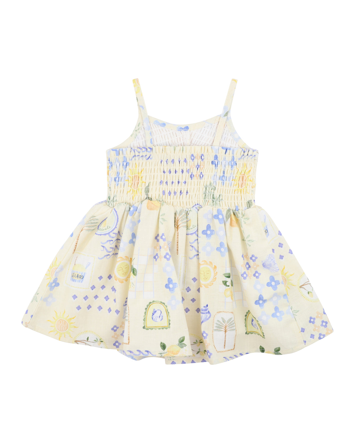 Minihaha Piccolina Shirred Dress