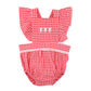 Minihaha Sundae Gingham Bodysuit