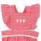 Minihaha Sundae Gingham Bodysuit