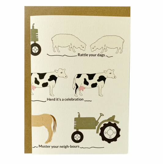 Farm Greeting Card