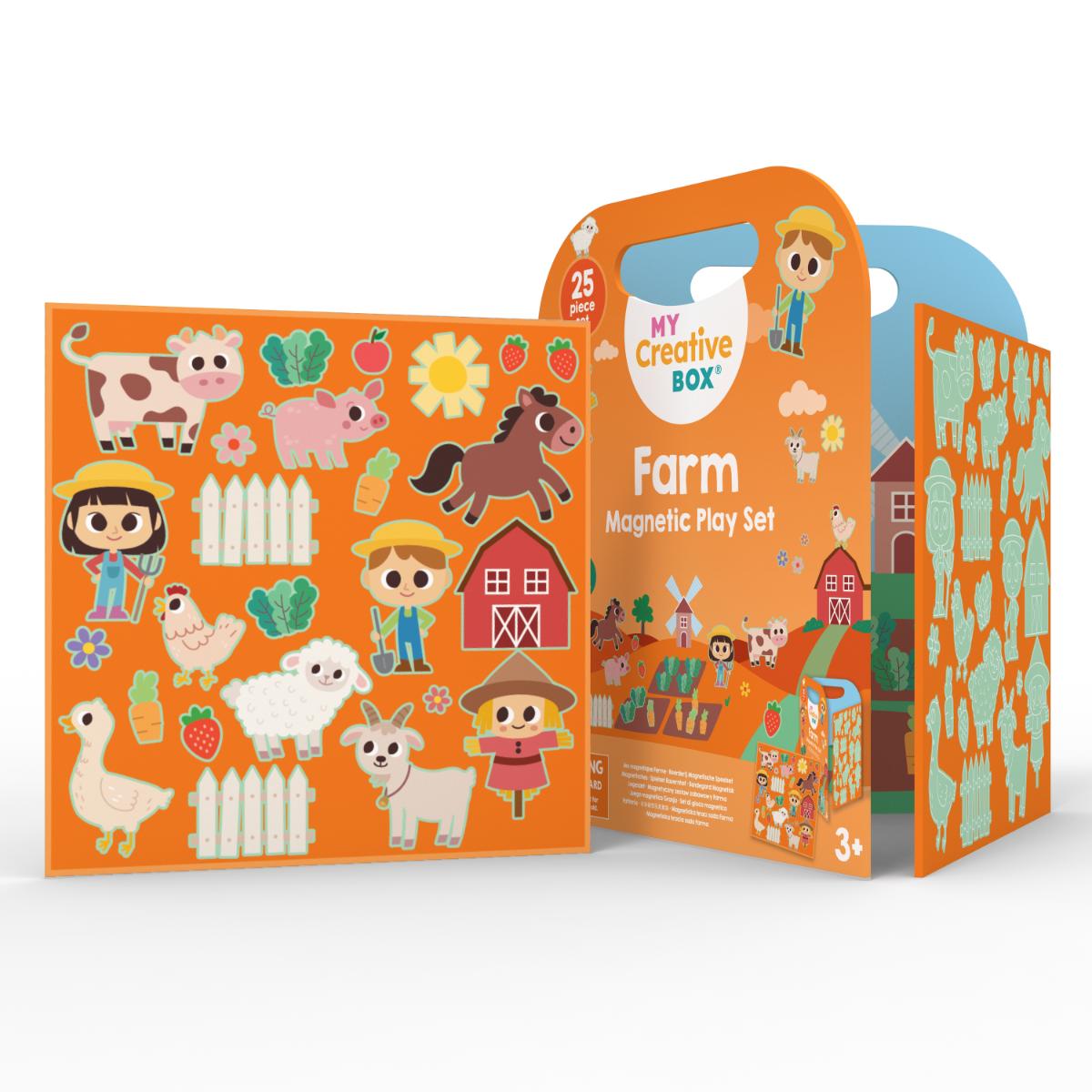 My Creative Box Farm Magnetic Play Set