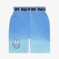 Band of Boys Peace Out Blue Dip-Dye Shorts