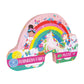 Floss & Rock Rainbow Shaped Puzzle 80pc | Rainbow Fairy