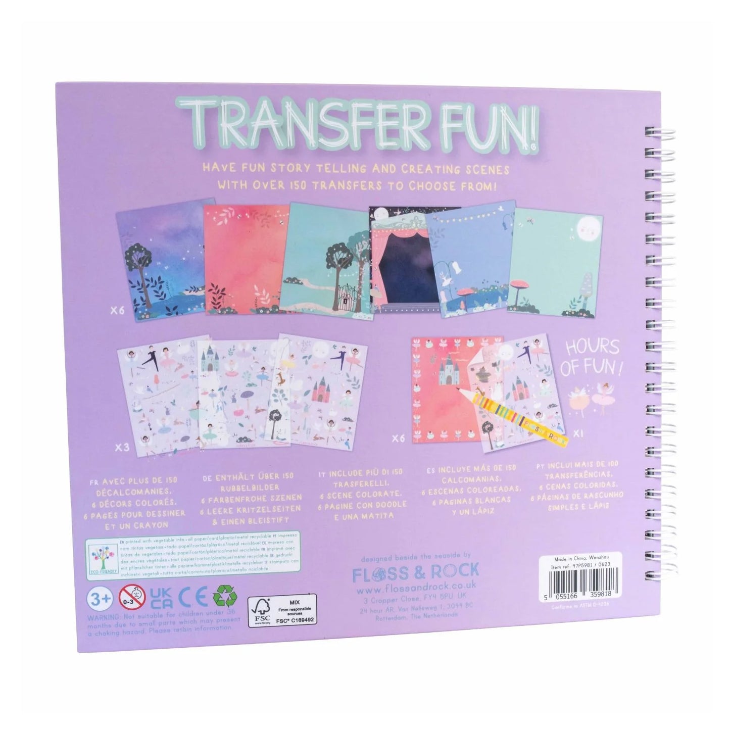 Floss & Rock Transfer Fun | Enchanted