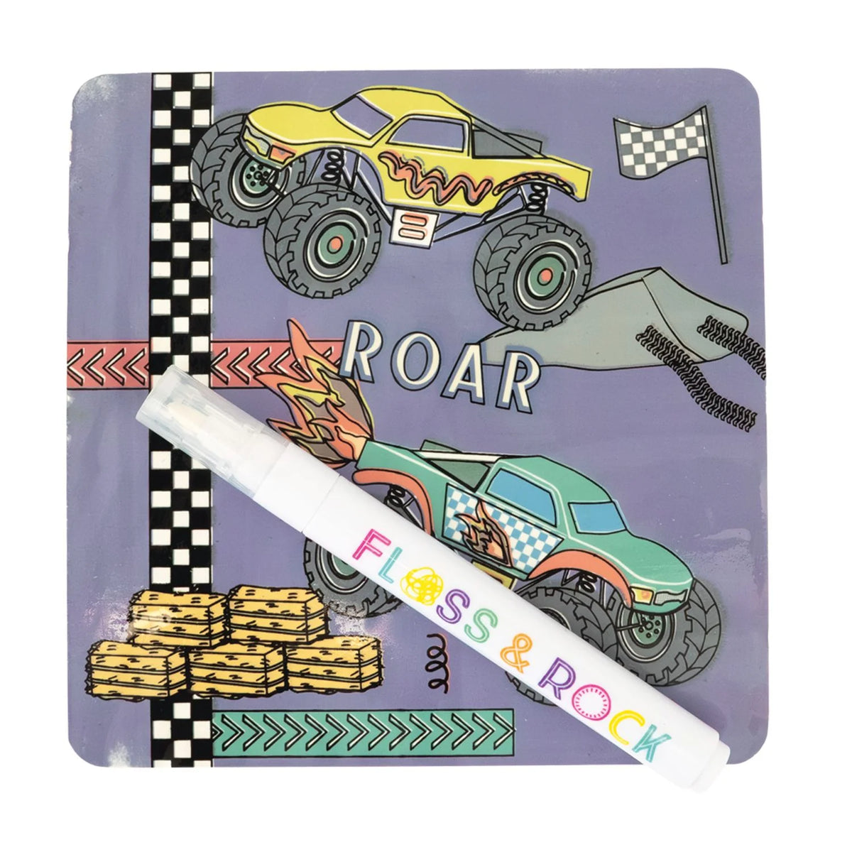 Floss & Rock Magic Colour Changing Water Cards | Cars