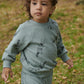 Nature Baby Emerson Sweater Raccoon Rhapsody Print