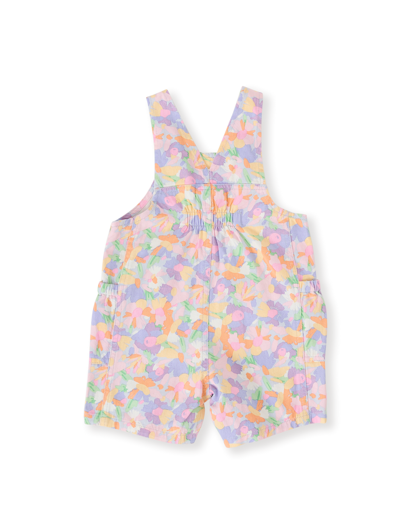 Goldie + Ace Pastel Bouquet James Pocket Overalls