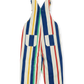 Goldie + Ace 90's Bold Stripe Austin Denim Overalls