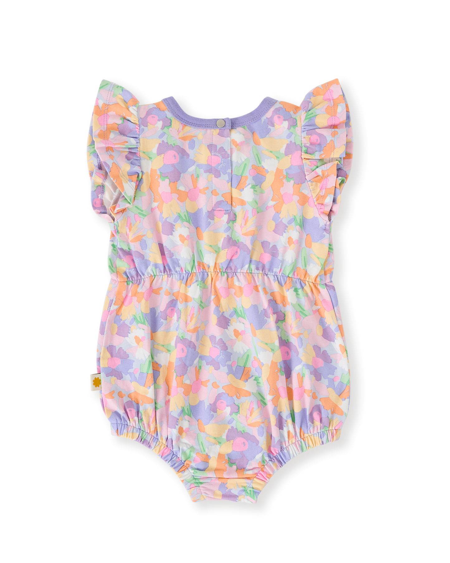 Goldie + Ace Pastel Bouquet Frill Bubble Romper