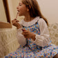 Goldie + Ace Tully Tiered Pinafore Dress Seaside Daisy