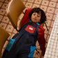 Goldie + Ace Sammy Corduroy Overalls Colour Block