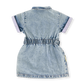Goldie + Ace Pastel Pop Piper Denim Belted Dress