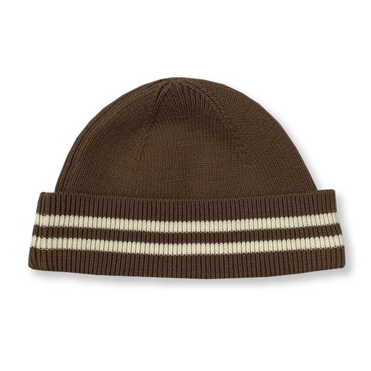 Grown Stripped Knitted Beanie