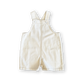 Grown Everyday Twill Short Overalls Milk